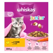 Whiskas Junior Kattenbrokken Kip 800 gr