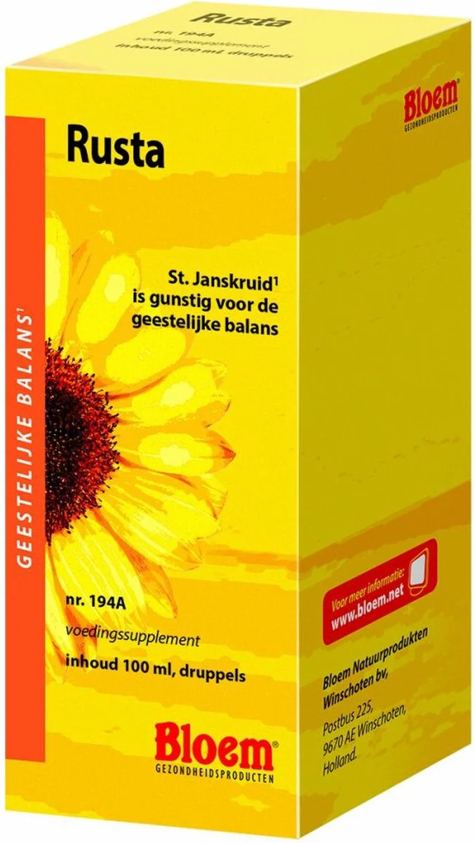 Bloem Rusta Druppels 100ML