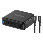 Sitecom 200W GaN Power Delivery Oplader + Sitecom USB-C naar USB-C Kabel 2m