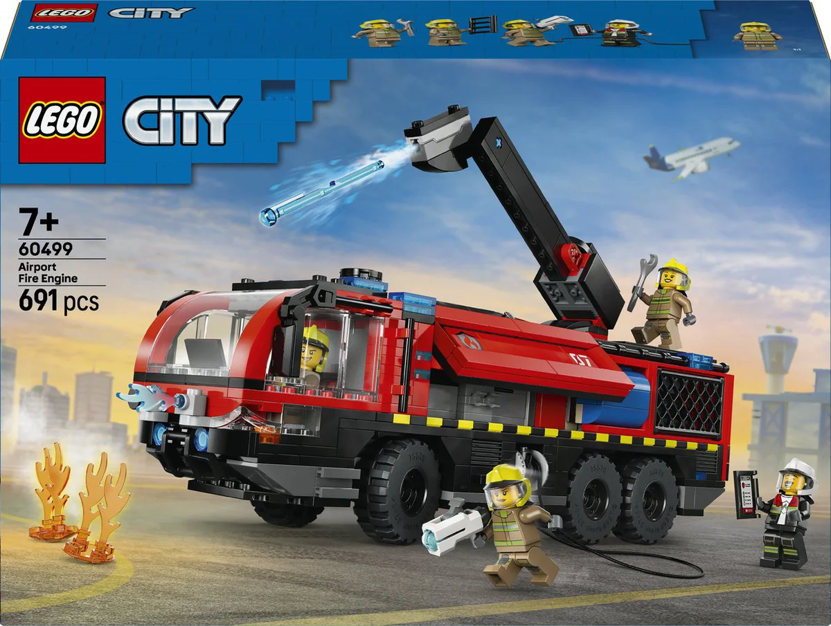 LEGO City Luchthaven Brandweertruck 60499