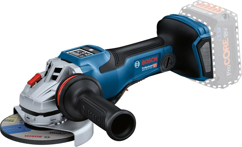 Bosch Professional GWX 18V-15 PSC Accu Haakse Slijper 125mm 18V Basic Body in L-Boxx - 06019H6G02