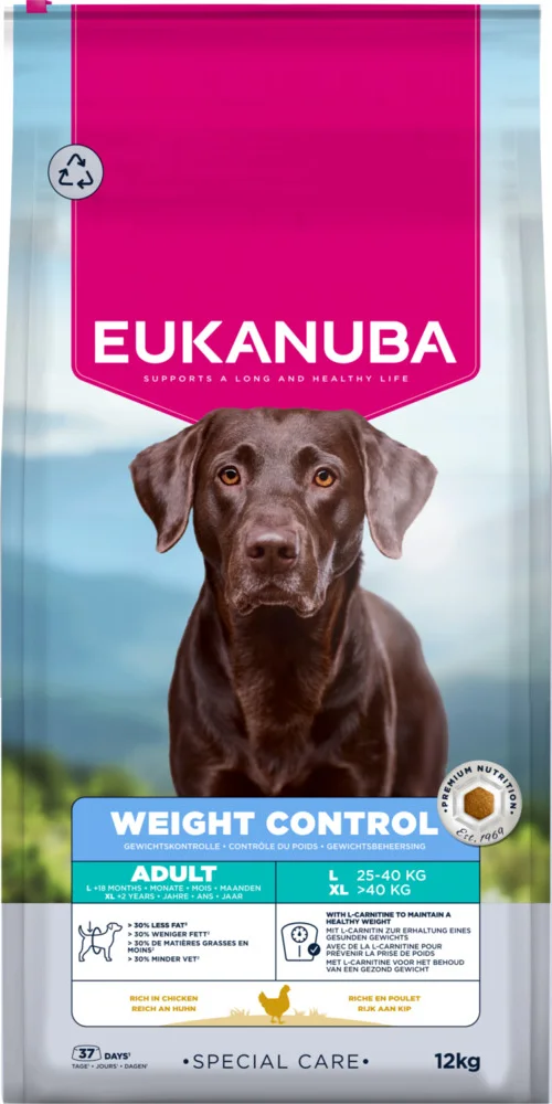 Eukanuba Hondenvoer Droog Special Care Adult Large Weight Control 12 kg