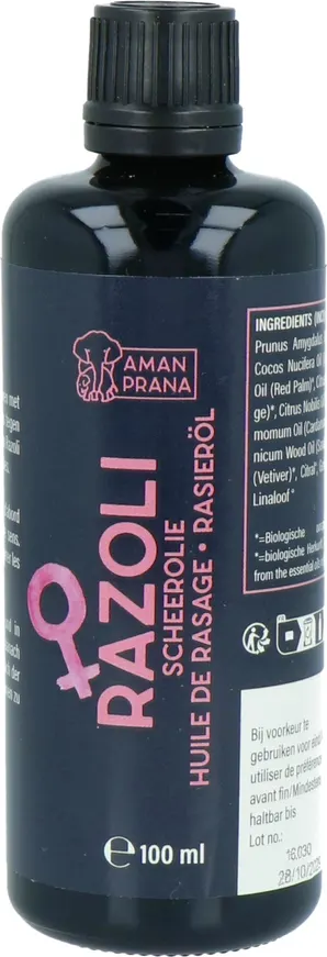 Aman Prana Razoli Scheerolie Vrouw 100ML