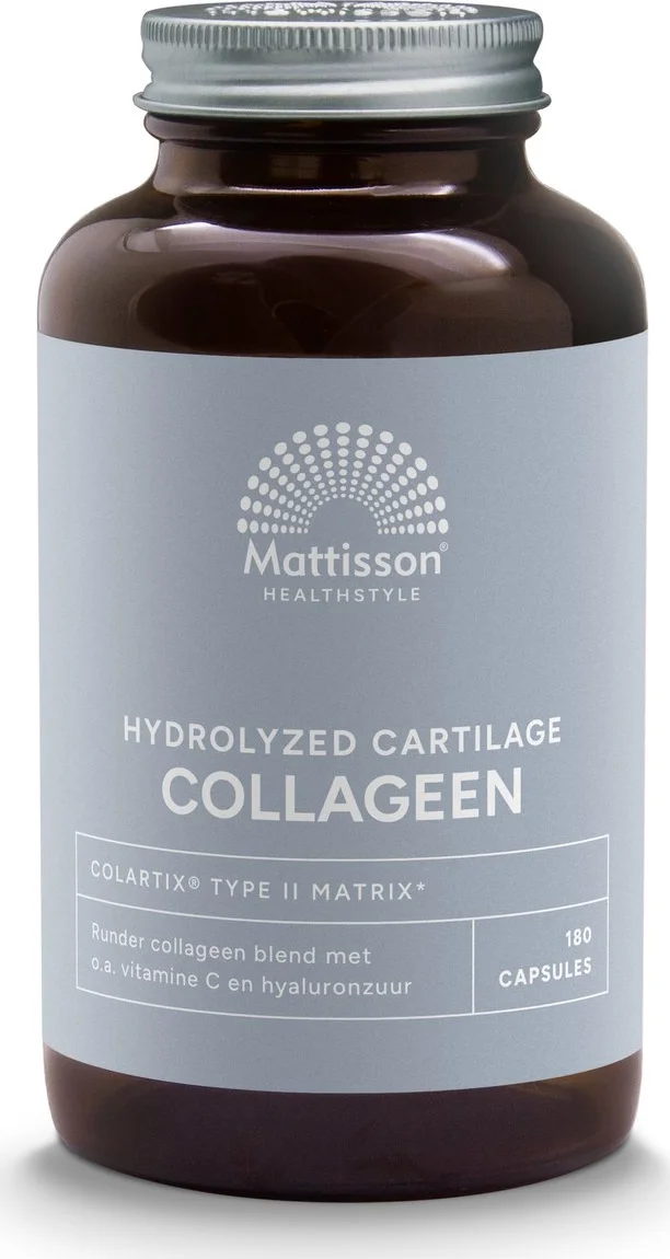 Mattisson HealthStyle Collageen Peptan Type II Matrix Capsules 180CP