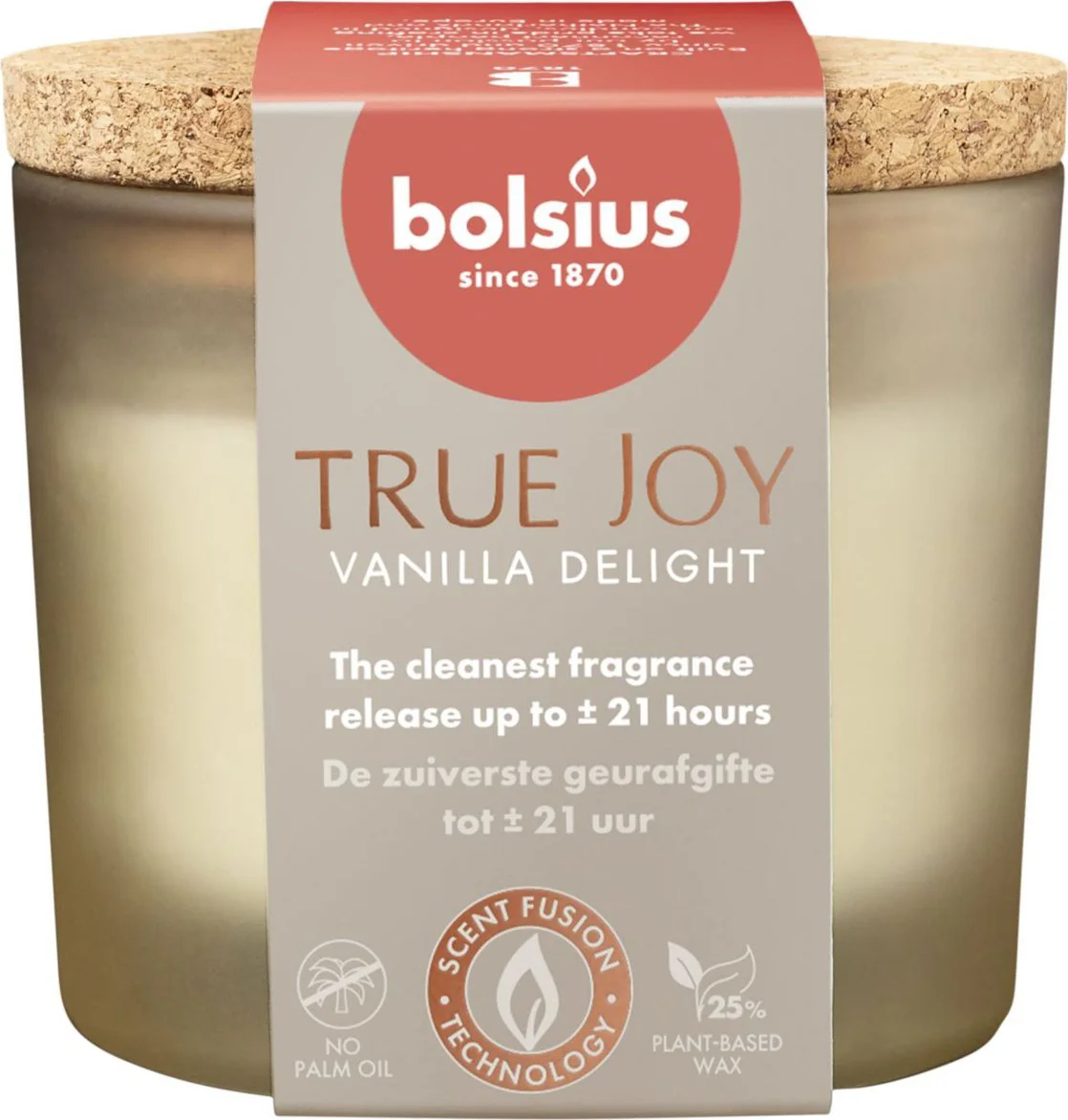 Bolsius True Joy Vanilla Delight