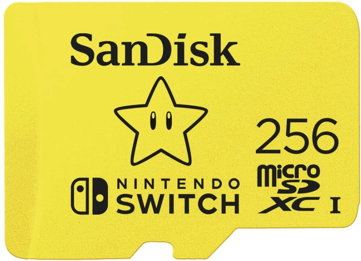 SanDisk MicroSDXC Extreme Gaming 256GB (Nintendo licensed)