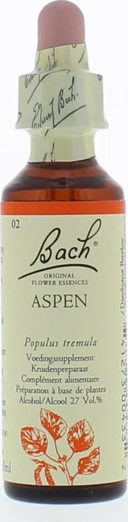 Bach Flower Remedies Aspen/Ratelpopulier 02 20ML