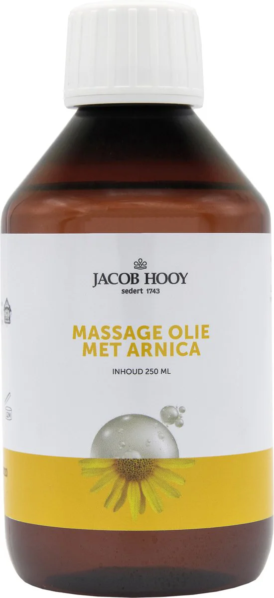 Jacob Hooy Massage Olie Arnica 250ml