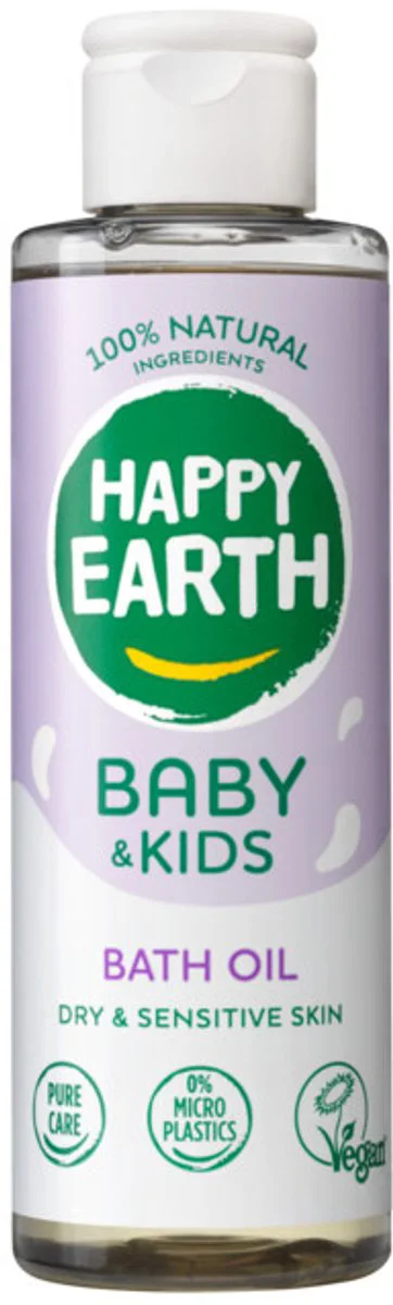 Happy Earth Baby & Kids Bath Oil 150ML