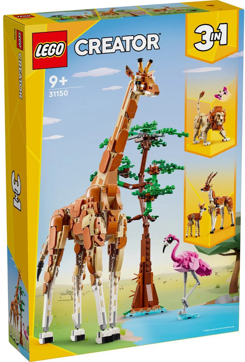 LEGO Creator 3-in-1 Safaridieren 31150