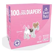 EasyPets Hondenluiers Teef M/L 100 stuks
