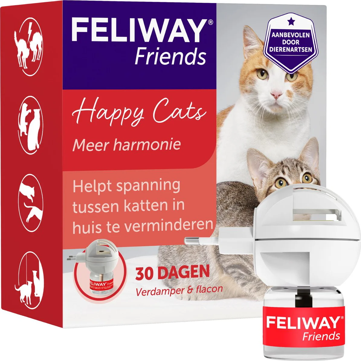 Feliway Friends Starterset Verdamper + Navulling 48 ml