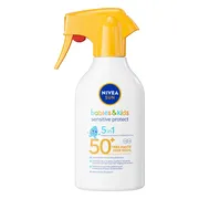 NIVEA Sun Zonnebrand Babies & Kids Sensitive Protect SPF 50+ 250 ml