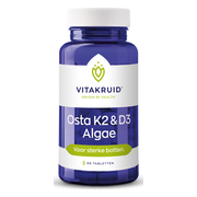 Vitakruid Osta K2 & D3 Algae 90 tabletten