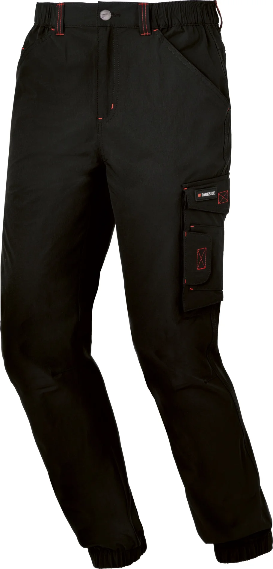 PARKSIDE Heren jogging werkbroek (Zwart, L)