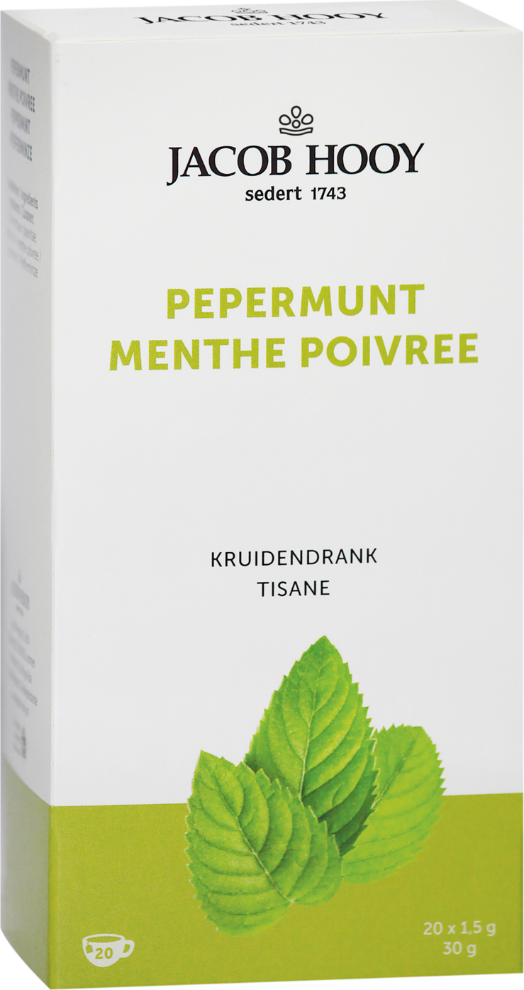 Jacob Hooy Pepermunt Kruidendrank 20ST