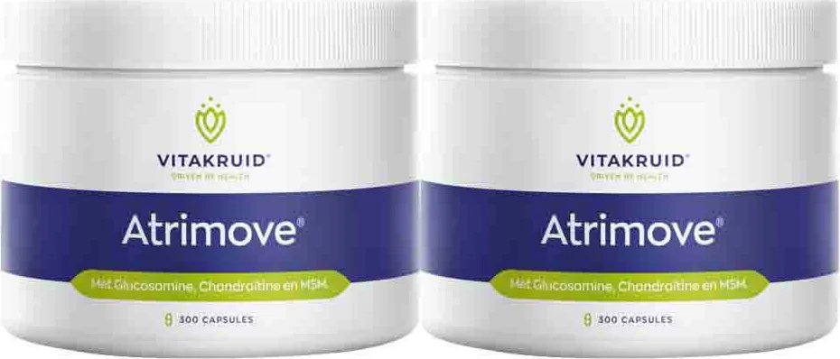 2x Vitakruid Atrimove Glucosamine complex 300 capsules