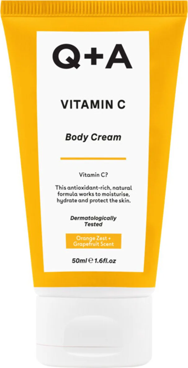 Q+A Mini Body Cream Vitamin C 50 ml