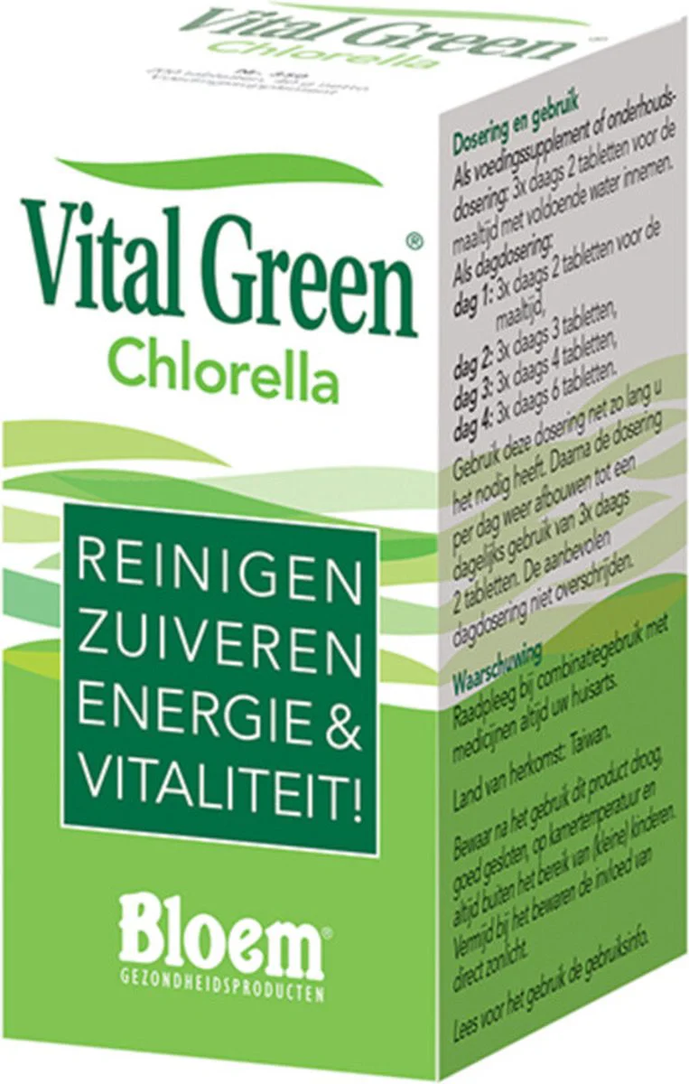 Vital Green Chlorella Tabletten 200TB