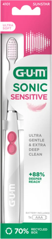 2x GUM Elektrische Tandenborstel Sonic Sensitive