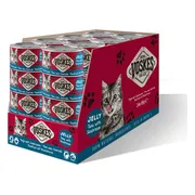24x Voskes Kattenvoer Nat Tonijn met Zeebrasem 85 gr