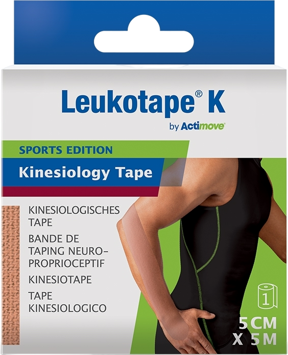 Actimove Kinesiology Tape Beige 5cm x 5m