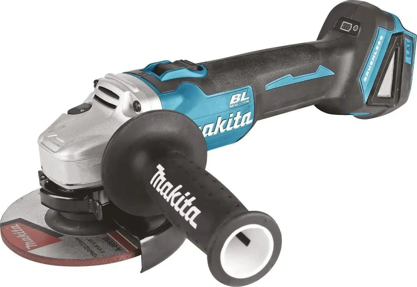 Makita DGA504Z Accu Haakse Slijper 125mm 18V Basic Body
