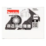 Makita E-25834 TMA052 Invalzaagblad 65x40mm hout 25 stuks