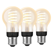 Philips Hue Filamentlamp White Ambiance Standaard E27 3-pack