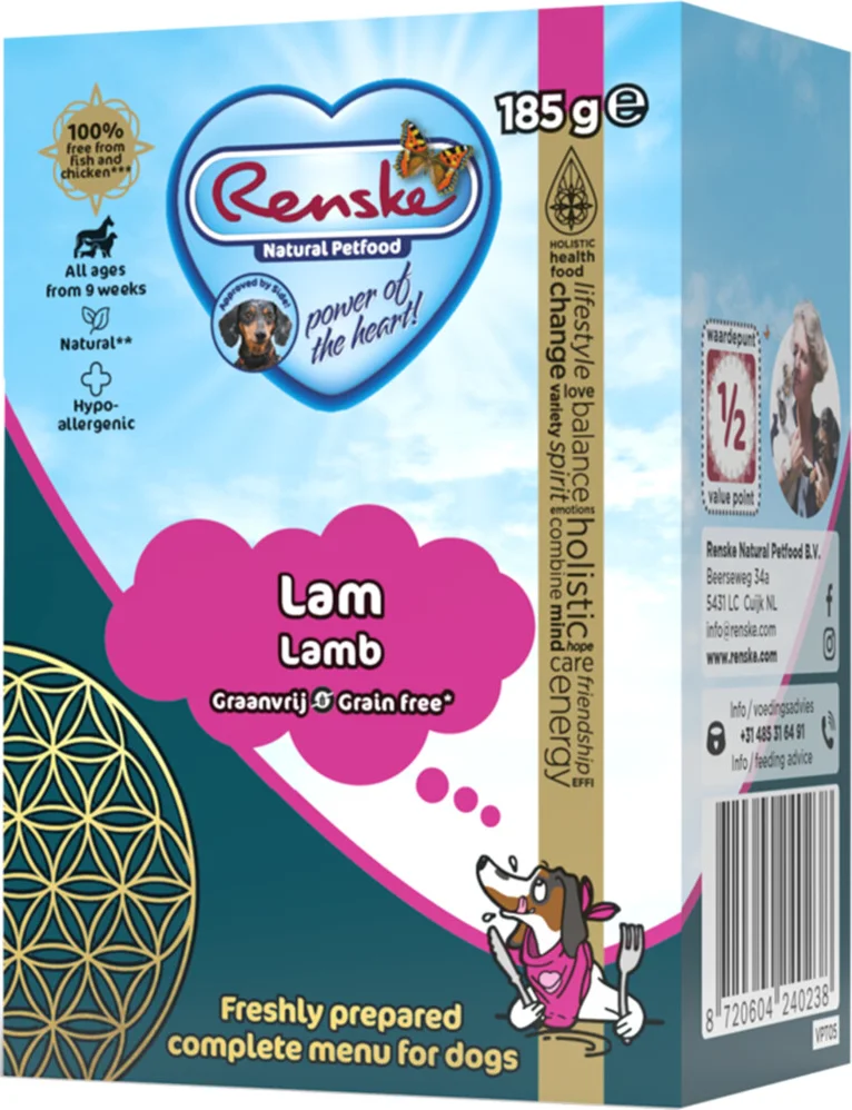 Renske Vers Graanvrij Tetra Hondenvoer Nat Lam 185 gr
