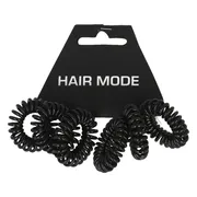 Hair Mode Haarelastiek Kabel Klein Zwart 6ST