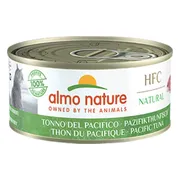 48x Almo Nature HFC Natural Kattenvoer Nat Stille Oceaan Tonijn 150 gr