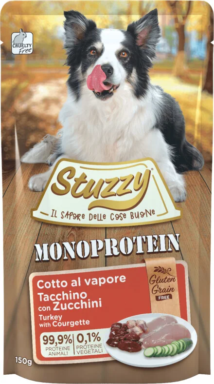 Stuzzy Hondenvoer Monoprotein Kalkoen - Courgette 150 gr