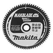 Makita Afkortzaagblad voor Hout | Makblade-Plus | Ø 255mm Asgat 30mm 72T - B-08763