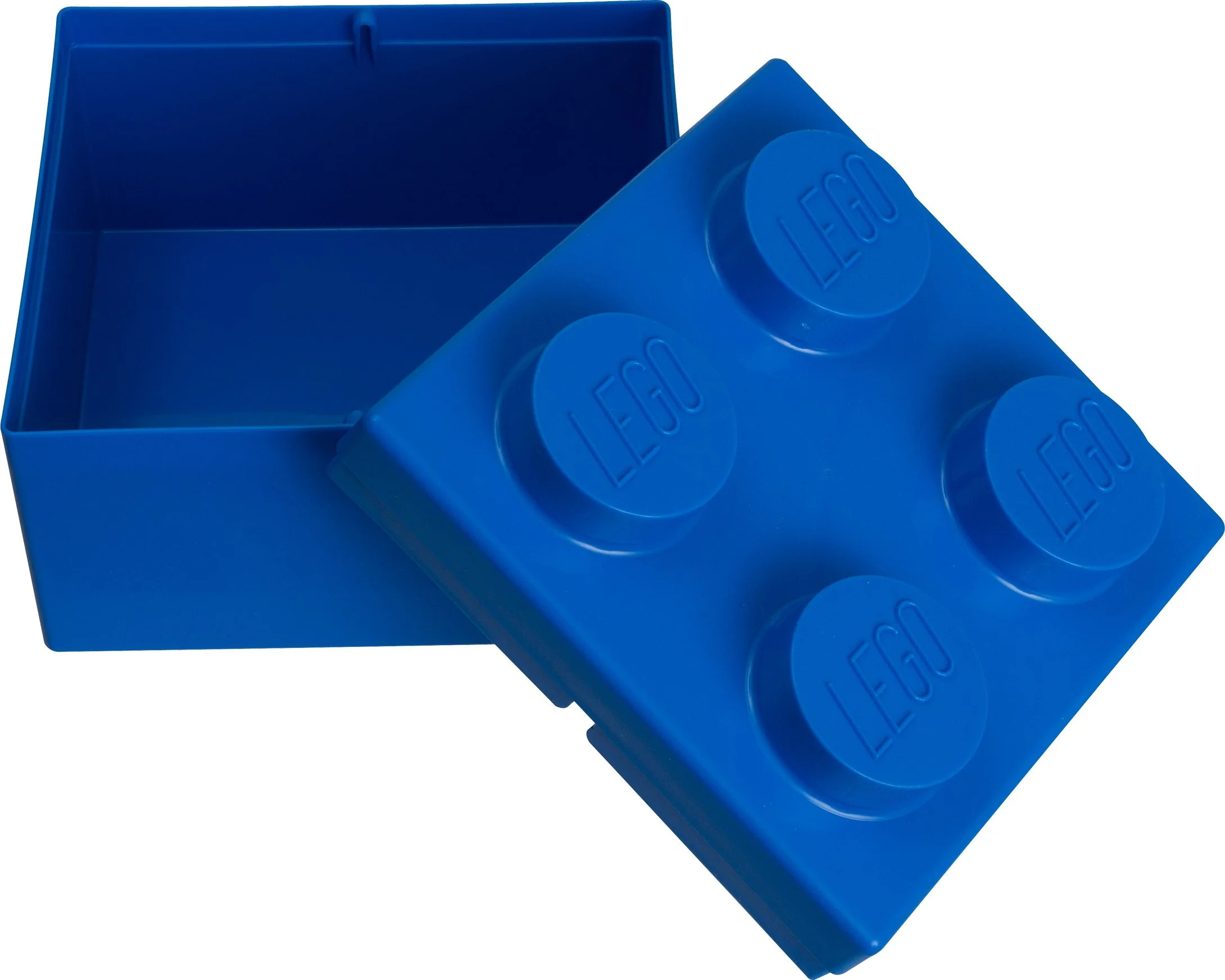 LEGO 2x2 blauwe opslagsteen
