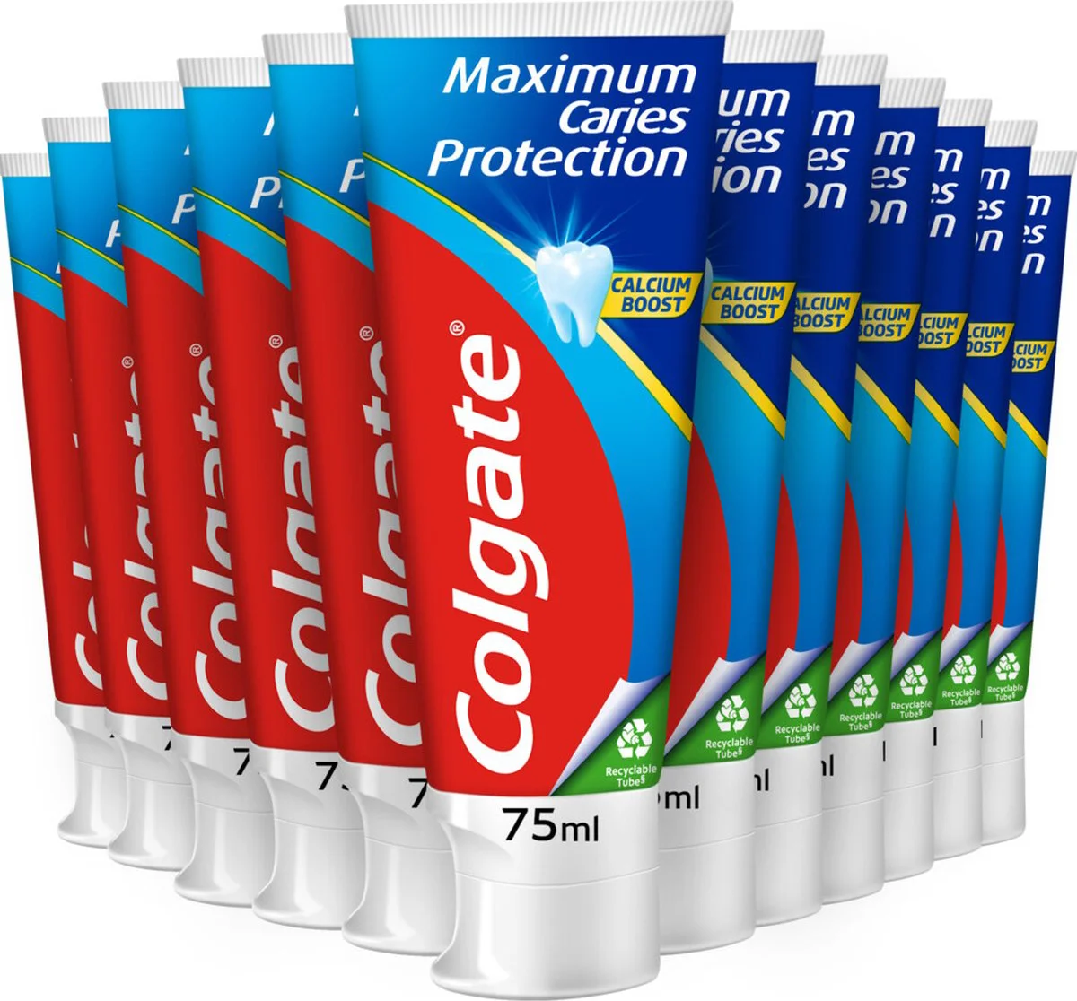 12x Colgate Tandpasta Caries Protection 75 ml