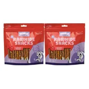 2x Braaaf Hondensnack Rol Sticks Kip 12,5 cm 300 gr