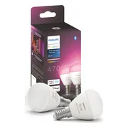 Philips Hue Luster kogellamp White and Color E14 2-pack