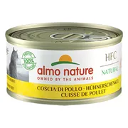 48x Almo Nature HFC Natural Kattenvoer Nat Kippenboutvlees 150 gr