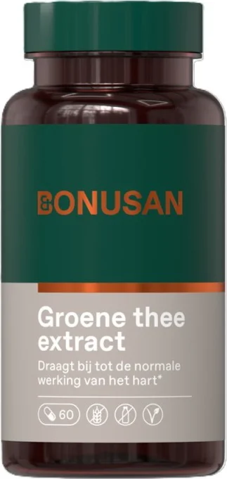 Bonusan Groene Thee Extract Capsules 60CP