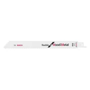 Bosch Professional S1022HF Reciprozaagblad 200mm Flexible for Wood and Metal VE=100 - 2608656636