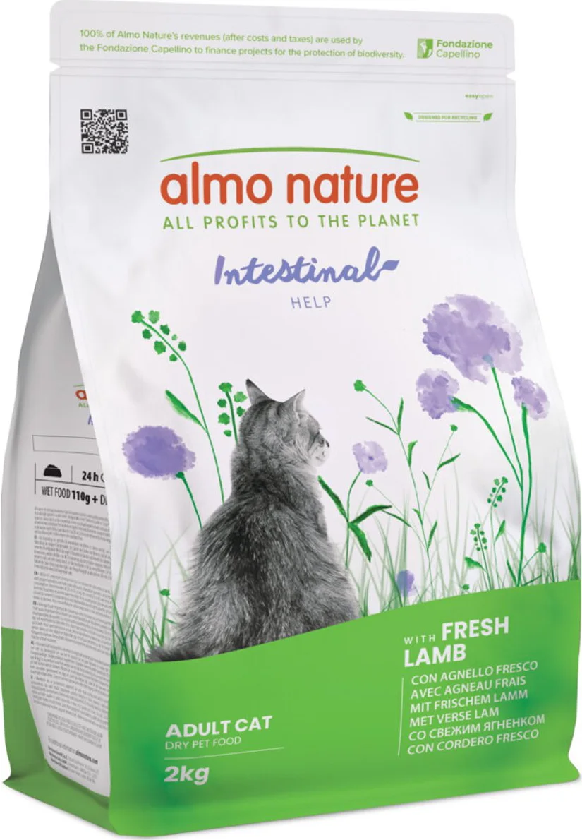 Almo Nature Kattenvoer Droog Intestinal Help Lam 2 kg