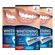 3x Lucovitaal Whitening Tandenstrips 5 sets