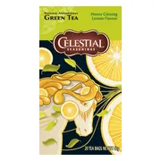 Celestial Seasonings Honey Lemon Ginsenggreen Tea 20ST