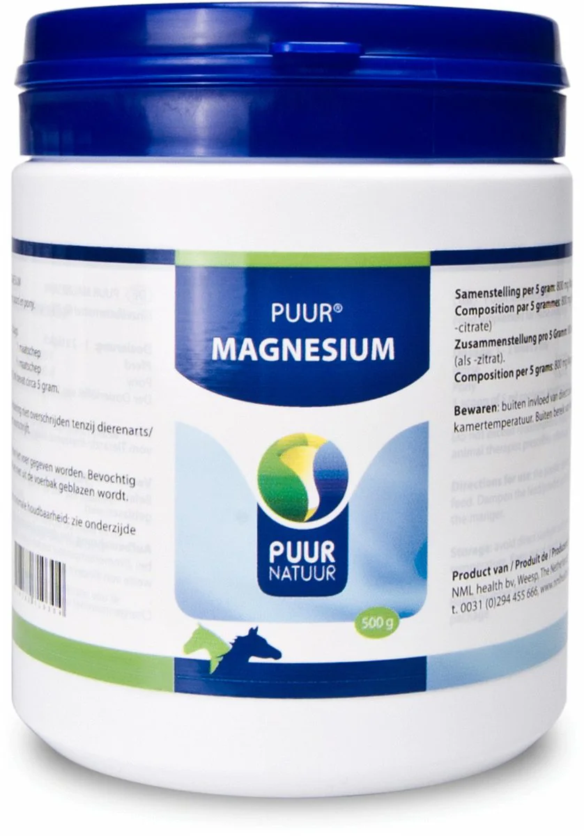 PUUR Magnesium Paard - Pony 500 gr