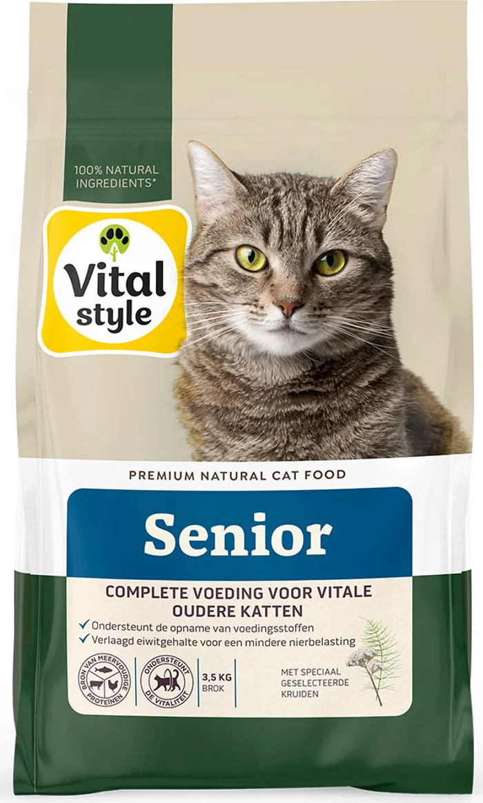 Vitalstyle Senior Kattenvoer 3,5 kg