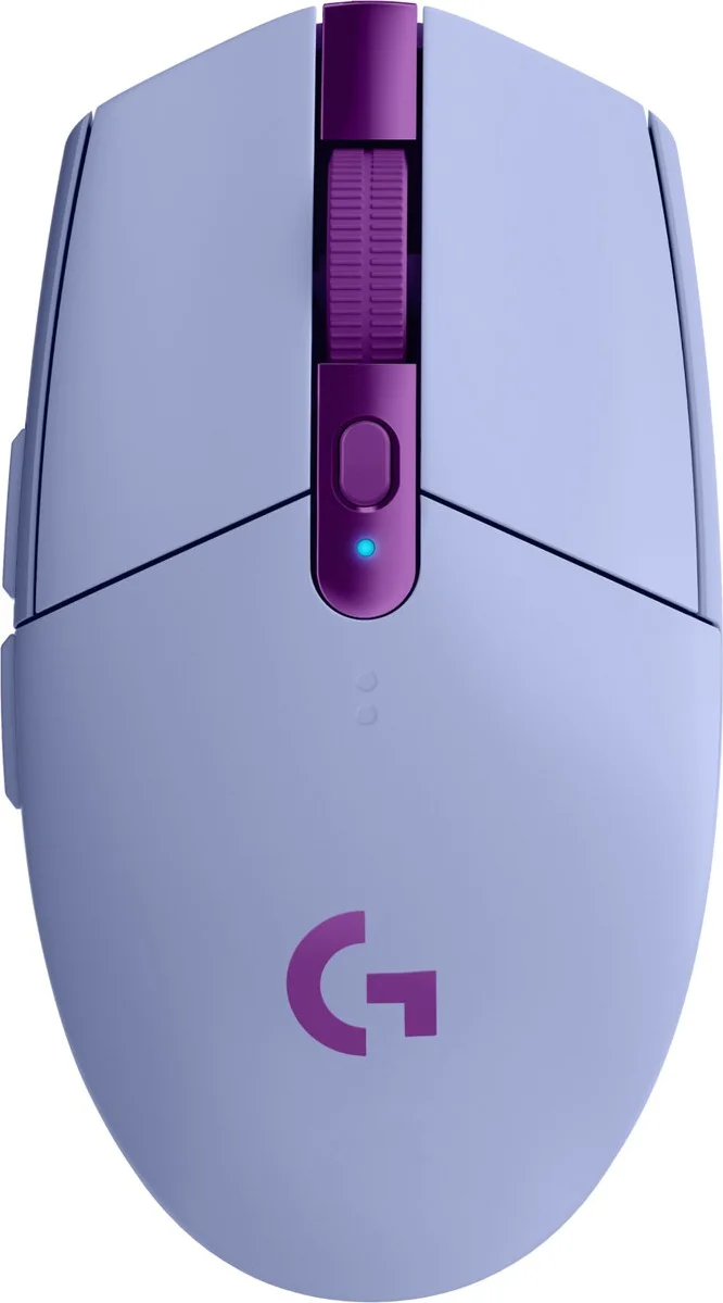 Logitech G305 HERO LIGHTSPEED - Draadloze Gaming Muis - Lila