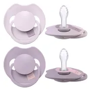 Difrax LOVI Prime Pacifier 0-6 Months - Lilac/Violet 2ST