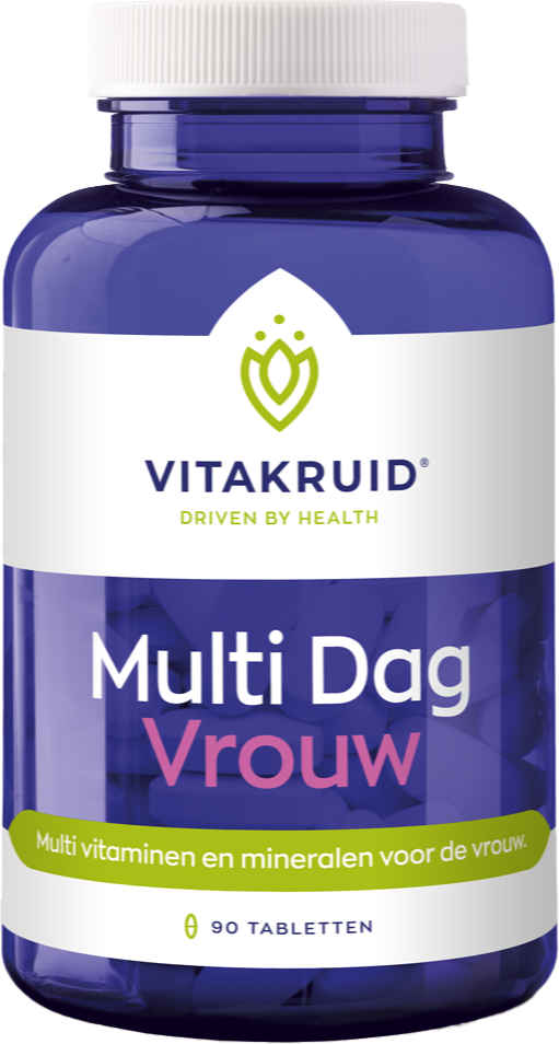 Vitakruid Multi Dag Vrouw 90 tabletten