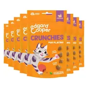 8x Edgard & Cooper Adult Crunchies Kattensnack Kip 50 gr